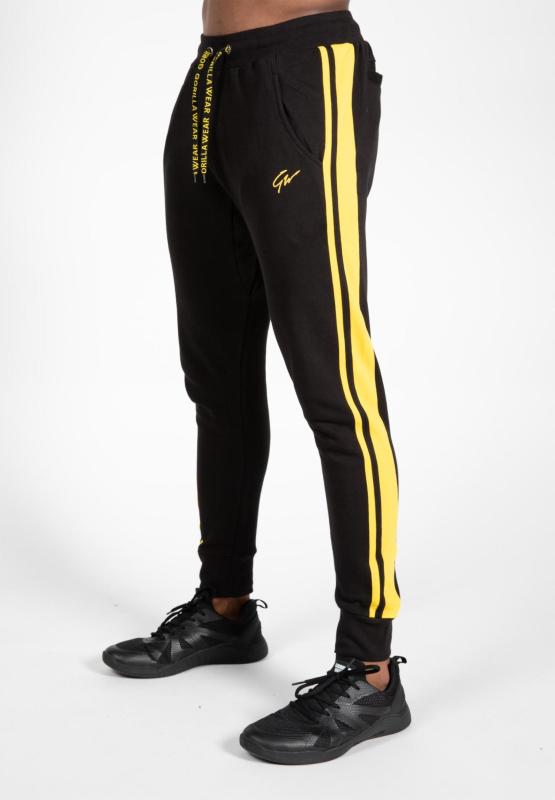 Gorilla Wear Штаны Banks Pants Black/Yellow