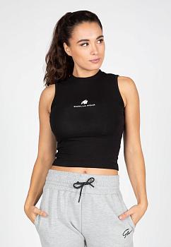 Gorilla Wear Женская Безрукавка Livonia Crop Top - Black