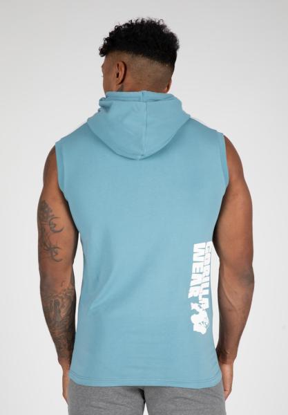 Gorilla Wear Безрукавка Oswego S/L Hooded T-Shirt Blue