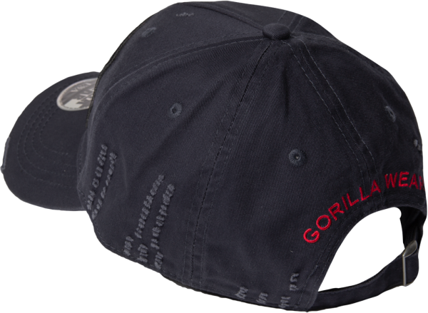 Gorilla Wear Бейсболка Harrison Cap Black/Red