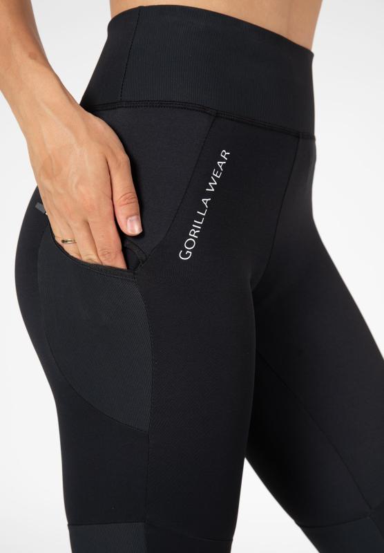Gorilla Wear Женские леггинсы Monroe Cropped Leggings Black