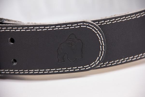 Gorilla Wear Пояс 4 Inch Padded Leather Lifting Belt - Black/Gray