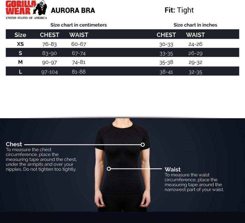 Gorilla Wear Женская Бра Aurora Bra Mixed Gray