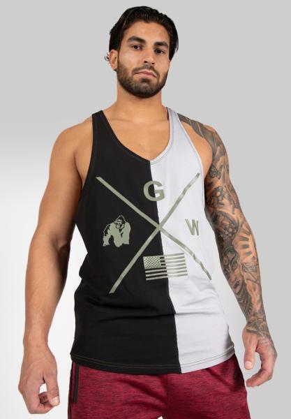Gorilla Wear Майка Sterling Stringer Tank Top Black/Gray