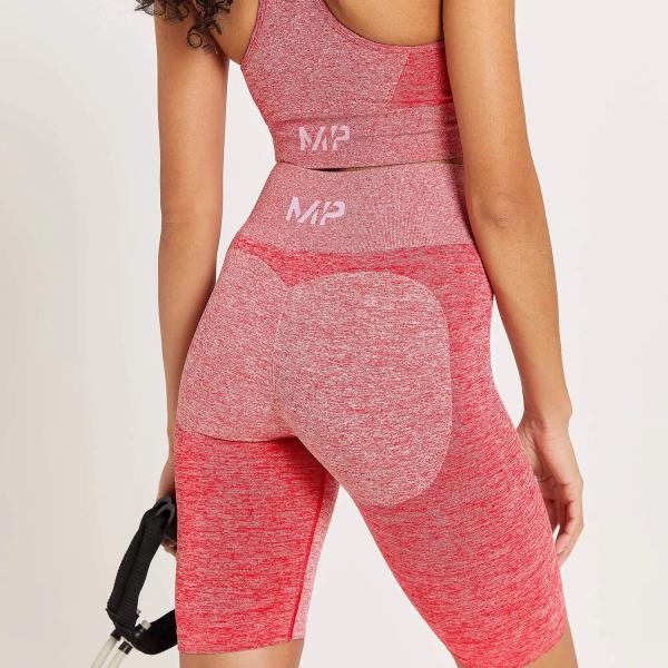 MyProtein Женские велошорты MP Curve с высокой талией Danger Marl