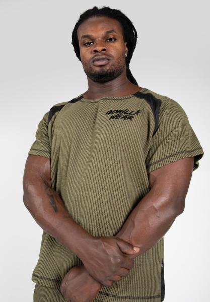 Gorilla Wear Футболка Augustine Old School Workout Top Army Green