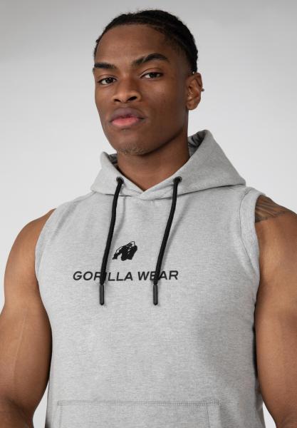 Gorilla Wear Безрукавка Lincoln Sleeveless Hoodie Gray