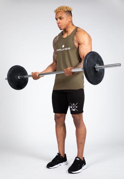 Gorilla Wear Майка Carter Stretch Tank Top Army Green