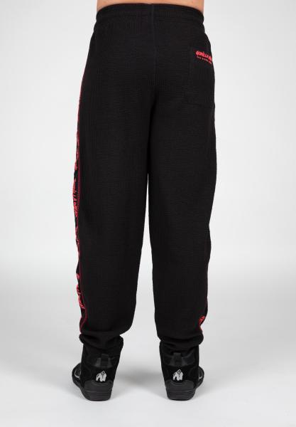 Gorilla Wear Штаны Buffalo Old School Workout Pants Black/Red