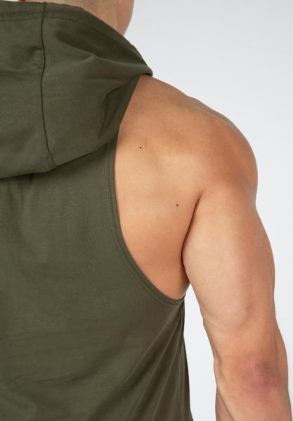 Gorilla Wear Безрукавка Rogers Hooded Tank Top Army Green