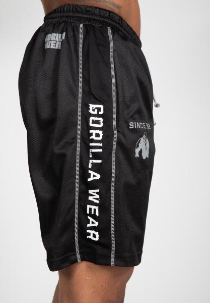 Gorilla Wear Шорты Functional Mesh Shorts Black/White