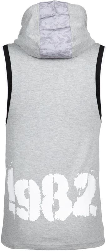 Gorilla Wear Безрукавка Loretto Hooded Tank Top Gray Melange