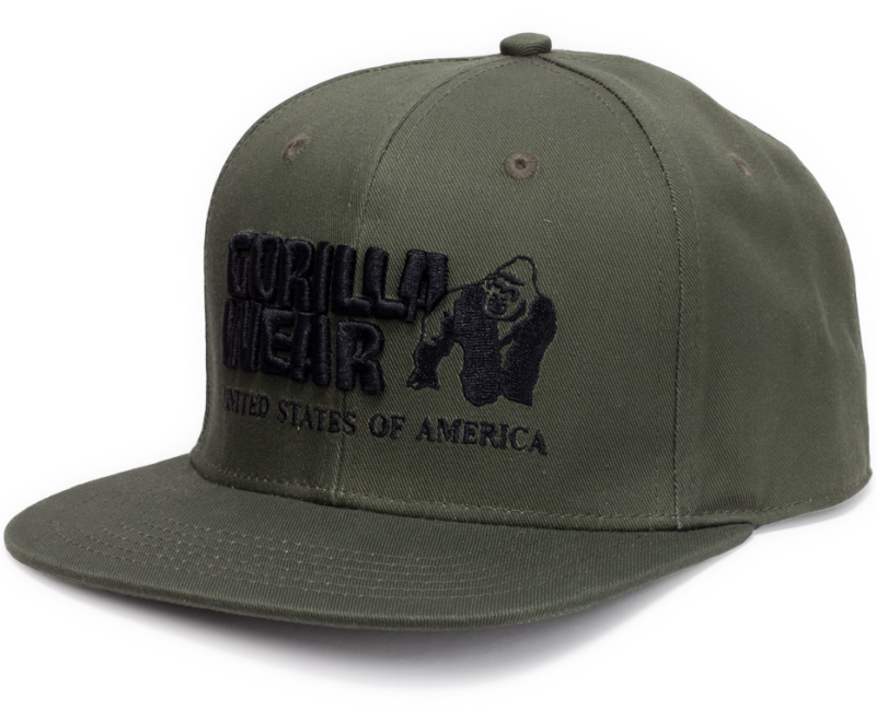 Gorilla Wear Бейсболка Dothan Cap Army Green OS