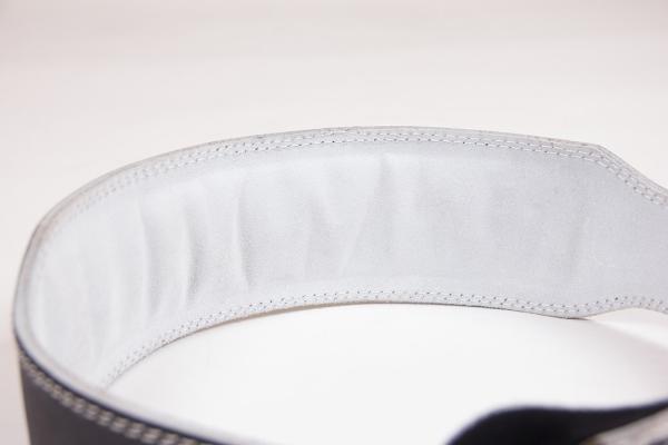 Gorilla Wear Пояс 4 Inch Padded Leather Lifting Belt - Black/Gray