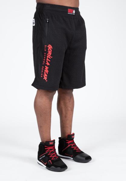 Gorilla Wear Шорты Augustine Old School Shorts Black/Red