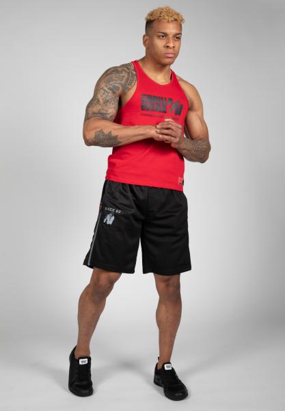 Gorilla Wear Шорты Functional Mesh Shorts Black/Red