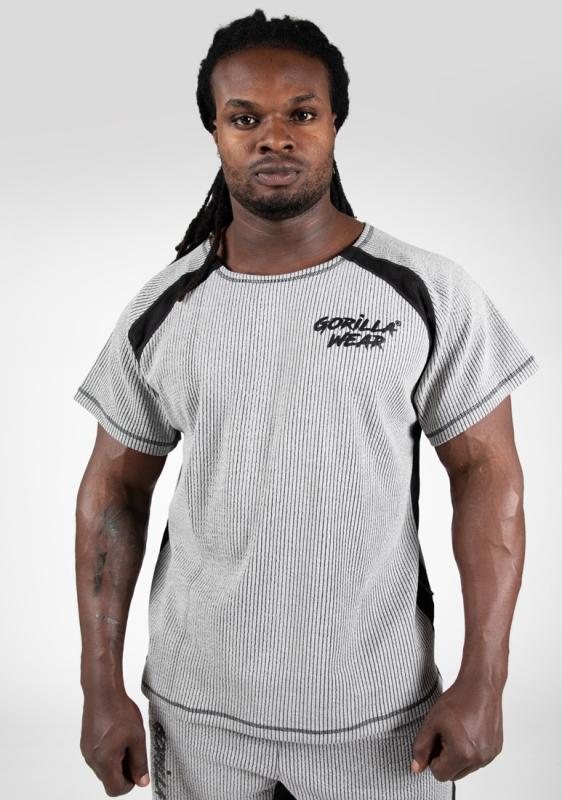 Gorilla Wear Футболка Augustine Old School Workout Top Gray