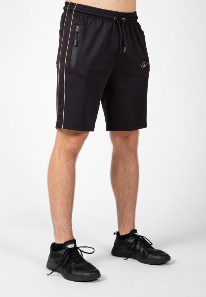 Gorilla Wear Шорты Wenden Track Shorts Black/Gold