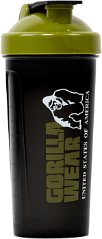Gorilla Wear Шейкер Shaker XXL - Black/Army Green 1000 ml