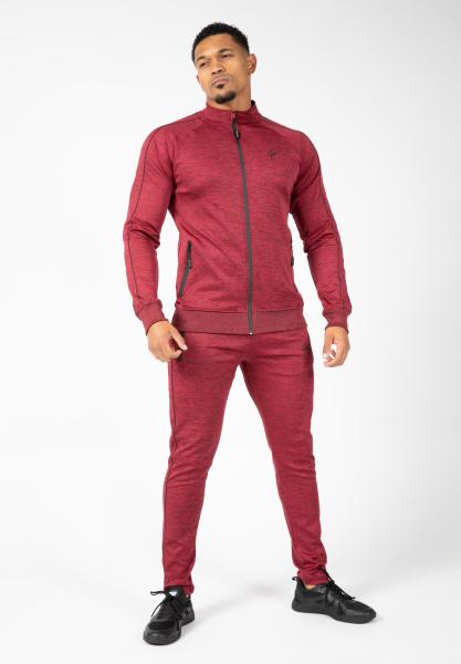 Gorilla Wear Штаны Wenden Track Pants Burgundy Red