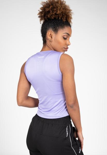 Gorilla Wear Женский Топ Estelle Twisted Crop Top Lilac