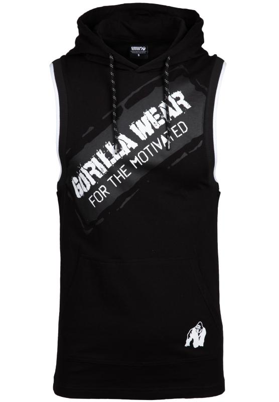 Gorilla Wear Безрукавка Loretto Hooded Tank Top Black