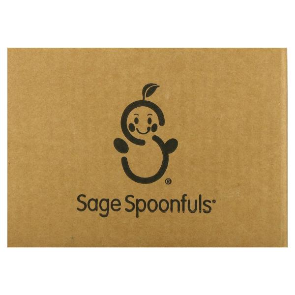 Sage Spoonfuls, Стеклянные баночки для детского питания, 4 упаковки по 8 унций