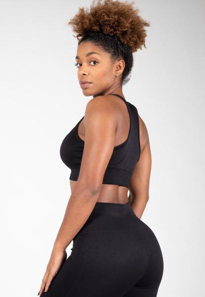 Gorilla Wear Женская Бра Neiro Seamless Sports Bra Black
