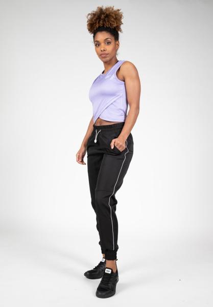 Gorilla Wear Женский Топ Estelle Twisted Crop Top Lilac