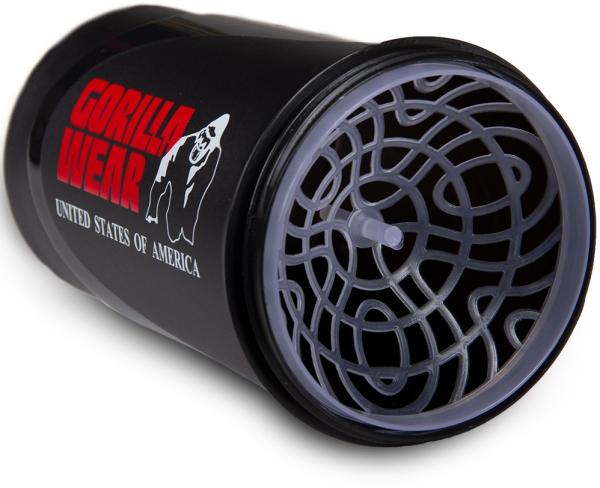 Gorilla Wear Шейкер Wave Shaker 600ML - Black/Red