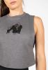 Gorilla Wear Женская Майка Addison Drop Armhole Tank Top - Gray