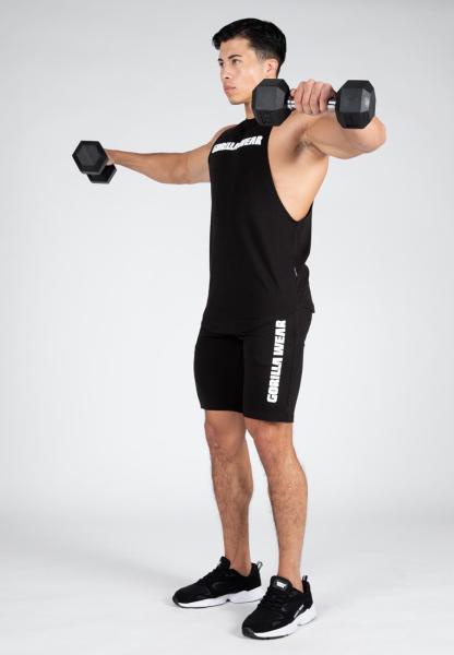 Gorilla Wear Безрукавка Milo Drop Armhole Tank Top Black