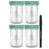 Sage Spoonfuls, Стеклянные баночки для детского питания, 4 упаковки по 8 унций
