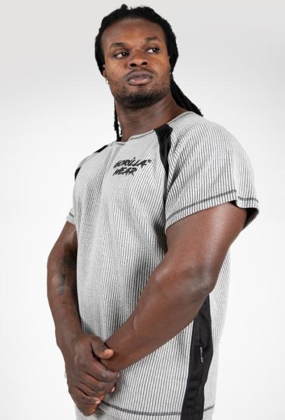 Gorilla Wear Футболка Augustine Old School Workout Top Gray