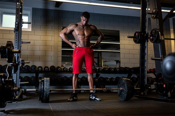 Gorilla Wear Шорты Los Angeles Sweat Shorts Red