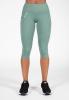 Gorilla Wear Женские леггинсы Monroe Cropped Leggings Green