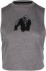 Gorilla Wear Женская Майка Addison Drop Armhole Tank Top - Gray