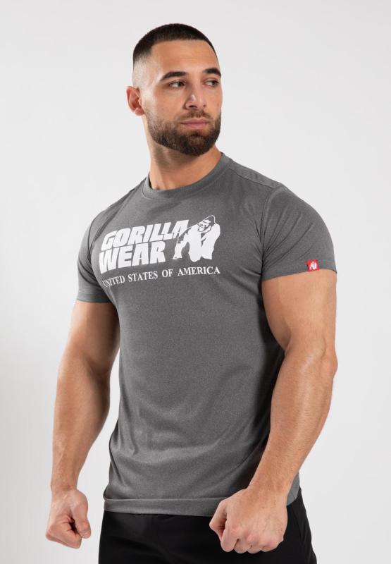 Gorilla Wear Футболка Classic Training T-Shirt - Gray Melange