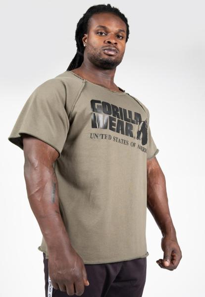 Gorilla Wear Футболка Classic Work Out Top Army Green