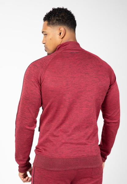 Gorilla Wear Кофта Wenden Track Jacket Burgundy Red