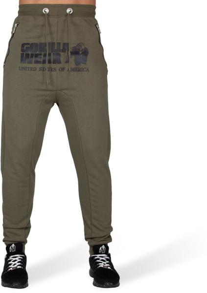 Gorilla Wear Штаны Alabama Drop Crotch Joggers Army Green